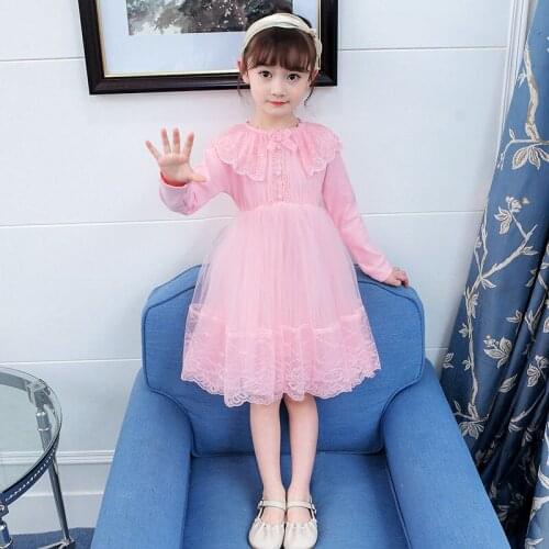 3-10 Winter Formal Dress for Kids Elegant Princess Dress Girls Dresses Wedding Evening Party Lace Flower Girl Dress Girl Clothes