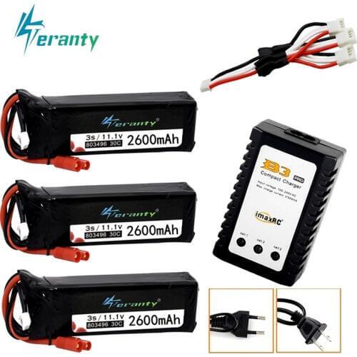 3s 2600mah 11.1V Battery + Charger For BAYANGTOYS X16 X21 X22 RC Quadcopter Spare Parts 2200mah to 2600mah Battery for X16 x21