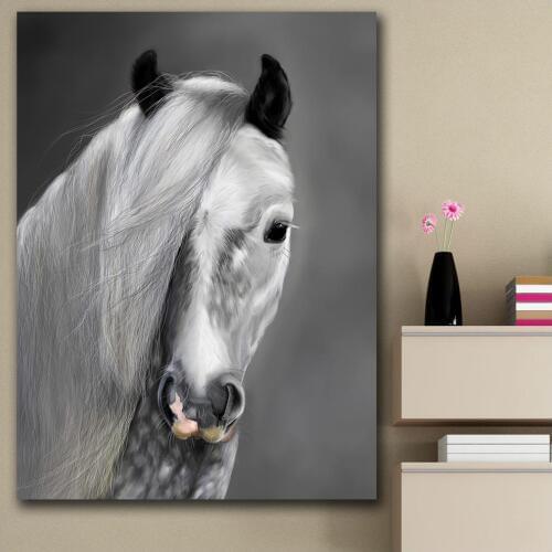 Printing Abstract Kill Matt modeling Beautiful horse Art Picture Home Decor Living Room Modern Canvas Print Paintings no frame