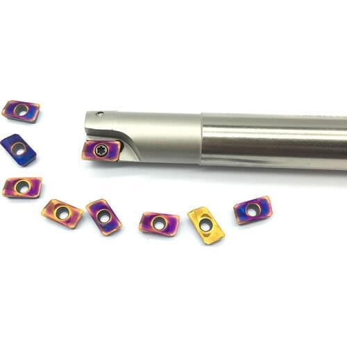 APMT1135 PDER 10PCS+1PCS BAP300R 14MM / 15MM / 16MM / 19MM / 20MM 2T Milling holder carbide insert Shoulder milling tools cutter