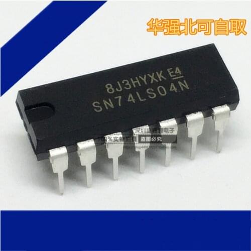 Free Shipping 100PCS/LOT HD74LS04P HD74LS04 SN74LS04N 74LS04 SN74LS04 DIP-14 new and original IC