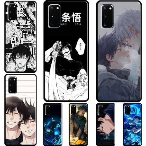 Toji Fushiguro and Megumi Jujutsu Kaisen Case Cover For Samsung S21 S20 Ultra Note 20 Note 10 Plus S20 FE S8 S9 S10 Plus Coque