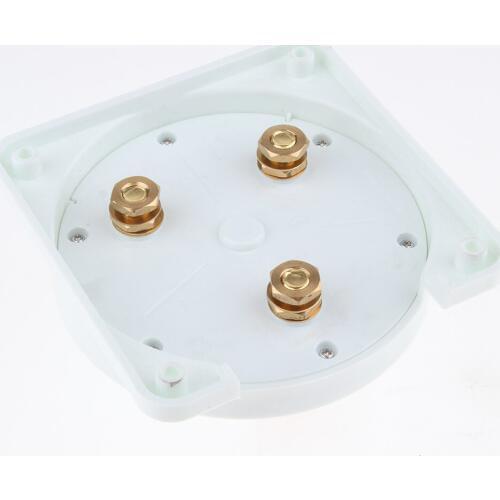 Marine Boat 4-Way Battery Selector Switch for Two Batteries - DC 12-32V - 175/360Amps - White