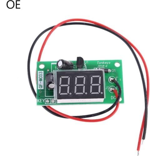DC 12V Power-ON Counter Module Accumulator Trigger Counter Digital 3-Bit 0.36in