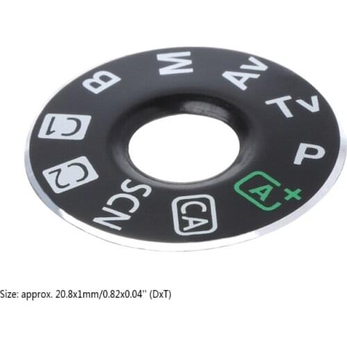 Camera Function Dial Mode Interface Cap Button Repair Parts for canon EOS 6D New 203B
