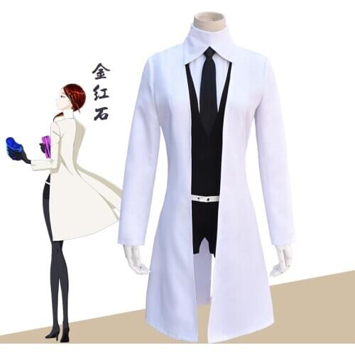 Houseki no Kuni Land of the Lustrous Gems Doctor Rutile Uniform Outfit Anime Manga Cosplay Costume