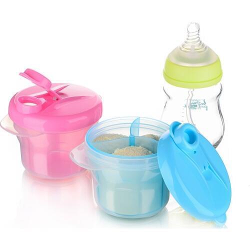Baby Feeding Bowl Milk Powder Formula Dispenser Container Case Food Storage Travel Boxes Milk Powder Container Food