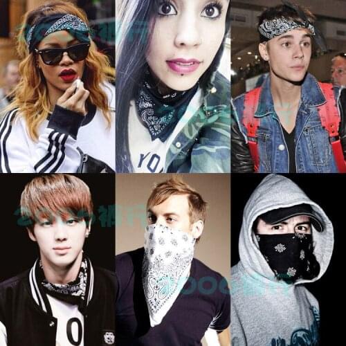 Mens and Womens Fashion Headbands, Sports Running Unisex Headscarves, Printed Hair Accessories, Headwear, Yoga, Hair Bundle