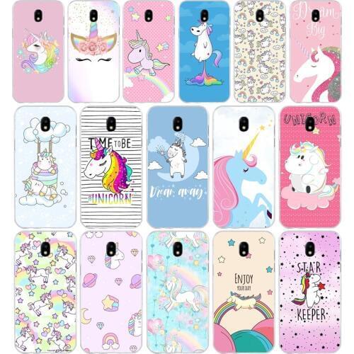 286H Unicorn On Rainbow Jetpack Soft Silicone Tpu Cover phone Case for Samsung j3 j5 j7 2016 2017 a3 2016 a5 2017 a6 2018