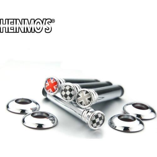 Car Door Lock Pin Sticker for MINI Cooper for JCW One+S Countryman Clubman R55 R56 R57 R58 R59 R60 R61 F54 F55 F56 F60 Parts