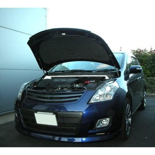 For Mazda MPV LY3P Front Hood Bonnet Gas Struts Lift Support Shock Damper Carbon Fiber