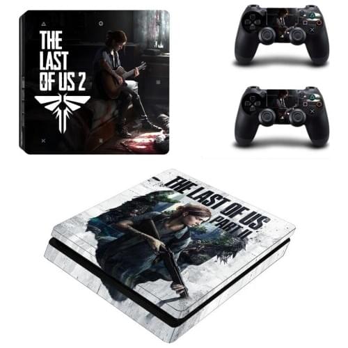 The Last of Us Part 2 PS4 Slim Skin Sticker For Sony PlayStation 4 Console and Controller For Dualshock 4 PS4 Slim Sticker Decal