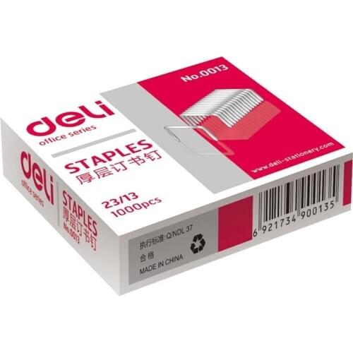 0013 thick-layer staples 23/13 office finance heavy-duty binders 80-page staples stationary supplies
