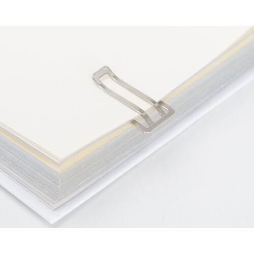 Paper Clip deli Innovative Metal Paper Clip Bookmark Financial Accounting Bills Documents Voucher Paper Clips Office Accessories