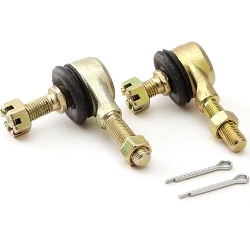 1 Pair M10-M10 Tie Rod End Kits Ball Joint Fit For China ATV 50cc 110cc 150cc 200cc 250cc 300cc Go Kart Karting Quads Bike Parts