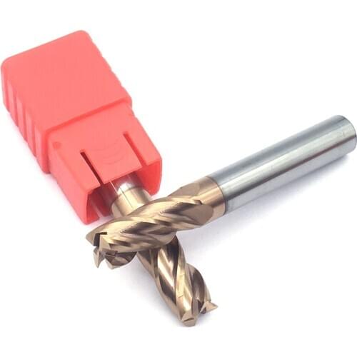 1PCS HRC60 4F 8.0XD8X60L Tungsten Steel solide Carbide Endmills End Mill Flat Bottom Four Blade CNC Lathe