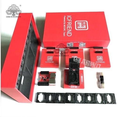 2020 original New MOORC E-MATE X E MATE PRO BOX EMMC BGA 13 IN 1 SUPPORT 100 136 168 153 169 162 186 221 529 254