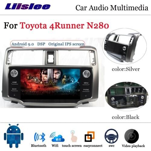 9 Inch Android Car Stereo For Toyota 4Runner N280 2009 2010 2011 2012 2013~2020 Naviagtion HD BT Screen System TMPS NAVI Design