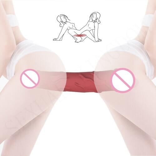 Huge Realistic Dildo Dual Head Penis Skin feeling Cock Soft Material Dick With Suction Cup Sex Toy for Woman Female Masturbation