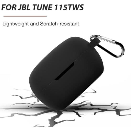 Bluetooth Earphone Case Silicone Charging Box Cover for JBL Tune 115TWS Wireless Headphones Case Accessories Box Earbuds Skin