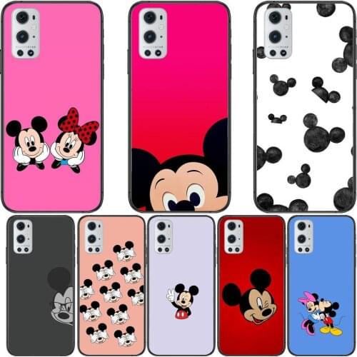 Disney cute mickey mouse stitch soft For OnePlus Nord N100 N10 5G 9 8 Pro 7 7Pro Case Phone Cover For OnePlus 7 Pro 1+7T 6T 5T 3
