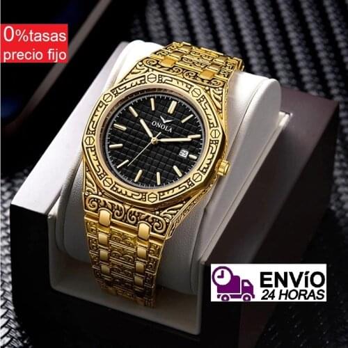 G-FORCE Mens Gold Watch