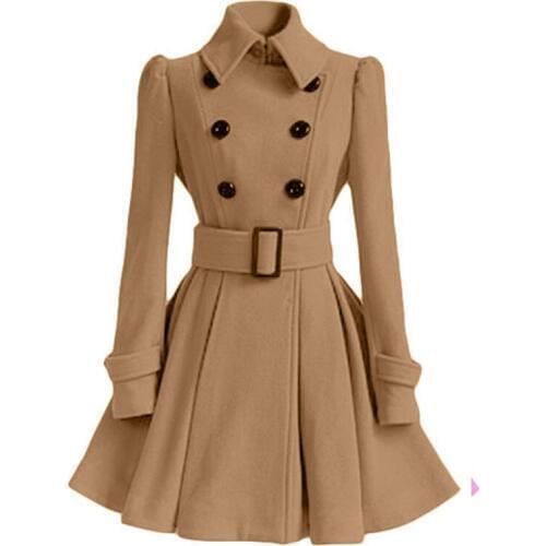 Женские пальто с поясом HVMODLZV China At AliExpress