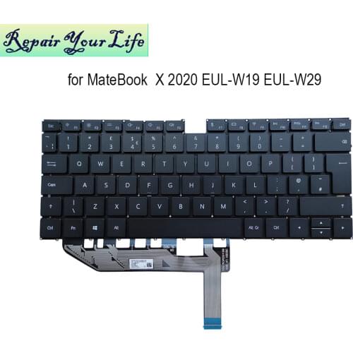 UK GB laptop keyboard for Huawei MateBook 16 GREM-WFG9 computers replacement keyboards notebook KB black NSK-380BH 9Z.NGMBH.00F