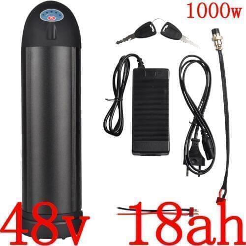 48V 18AH lithium ion battery 48V 18AH electric bike Lithium battery 48V 500W 750W 1000W ebike battery use LG cell and 2A charger
