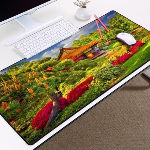 Mairuige Landscape Style Scenery Beautiful City High Building HD Art Pattern Diy Mousepad Mice Mat pc Table Gaming mouse Pad