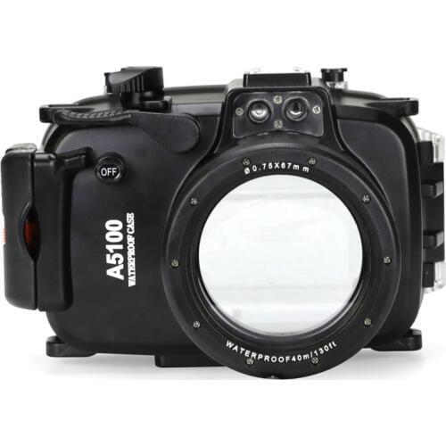 Mcoplus WP-A5100 40m/130ft Waterproof Underwater Housing Camera Diving Case for Sony A5100 camera