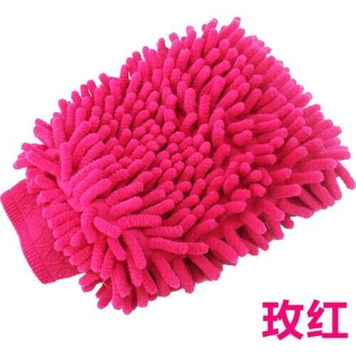 Soft absorption high density car cleaning car wash gloves for Cadillac XTS SRX ATS CTS/Renault Koleos Fluenec Latitude
