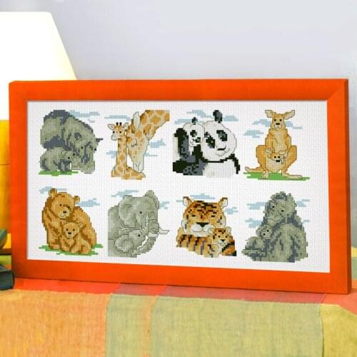 Crazy96-2 Cross Stitch Kit Packages Counted Cross-Stitching Kits New Pattern NOT PRINTED Cross stich Painting Set