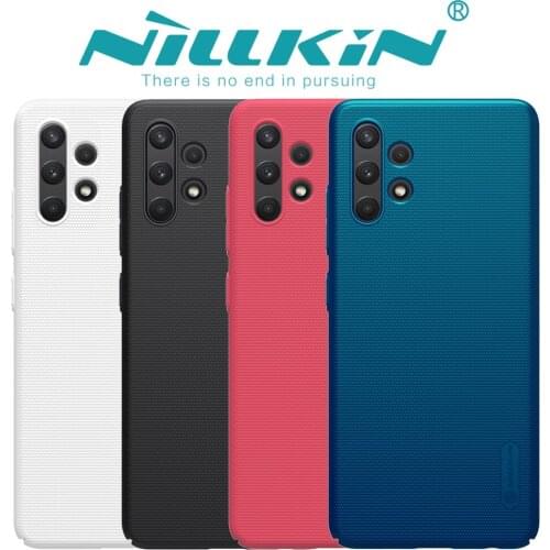 Nillkin Hard PC Blue Casing Phone Case With Camera Protection For Samsung Galaxy A32 A52 5g A72 4g Shockproof Back Cover Black