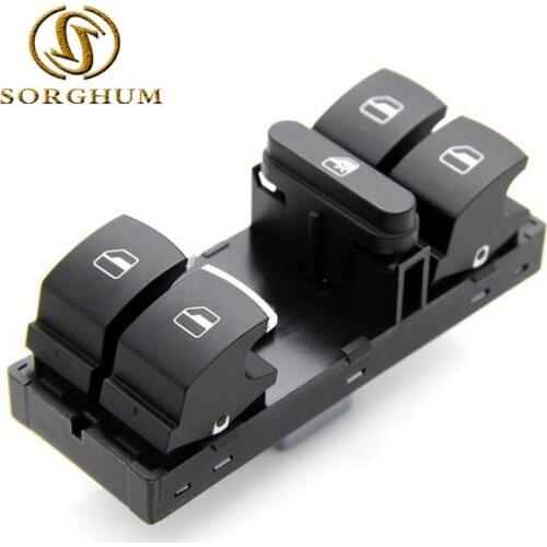 NEW Electric Power Master Window Switch Button For V W G olf 5 Golf 6 J etta MK5 Mk6 Tiguan Touran Passat B6 B7 5ND959857