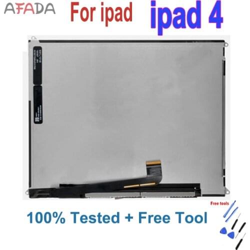Original Touch For Ipad 4 LCD Display Touch Screen Digitizer Assembly A1458 A1459 A1460 LCD home button Ipad4 Screen Replacement