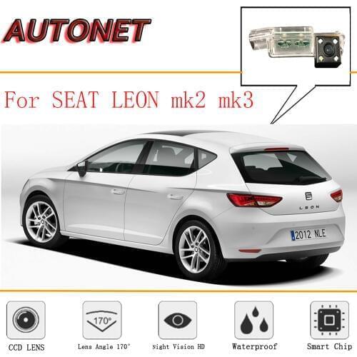 AUTONET Rear View camera For SEAT LEON MK2 MK3 SEAT LEON 2D4D/CCD/Night Vision/Reverse Camera/Backup Camera/license plate camera