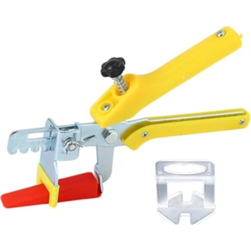 Pliers+300Pcs Clips+100Pcs Wedges Tile Leveling System Levelling Spacer Au Ceramic Floor Pliers Locator Insert Installation