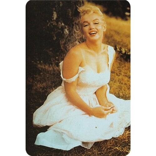 Sexy Beauty Woman Metal Sign Plaque Metal Vintage Pub Beautiful Girl Tin Sign Wall Decor For Bar Club Movie Star Metal Poster