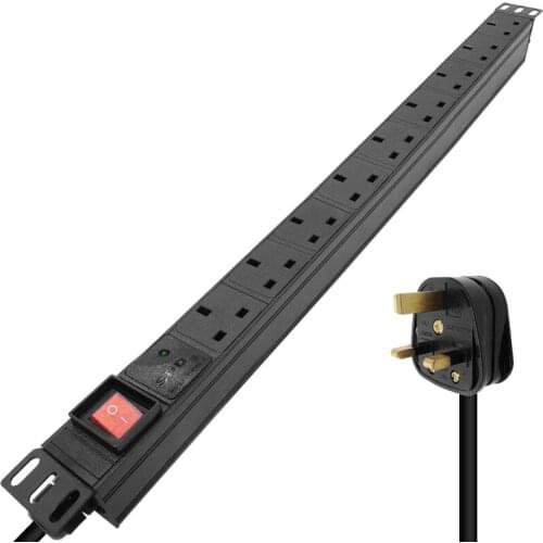 13A UK 9AC power surge protector extension board British regulatory plug adapter SPD Lightning protection