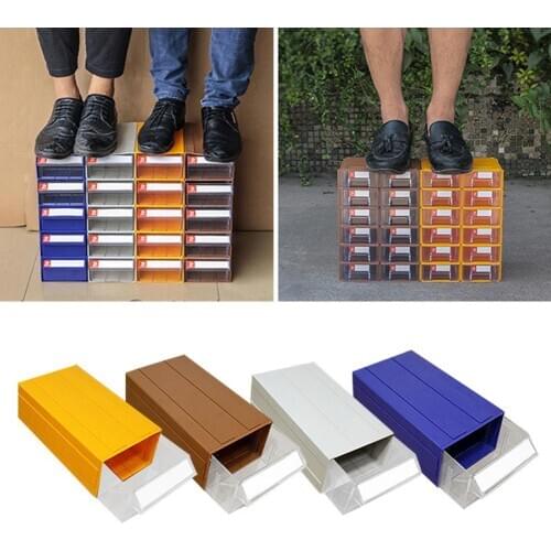 Stackable Plastic Thick Small Parts Cabinet Container Box Drawer Storage Shelf Small Parts Cabinet Container Box Drawer Storage
