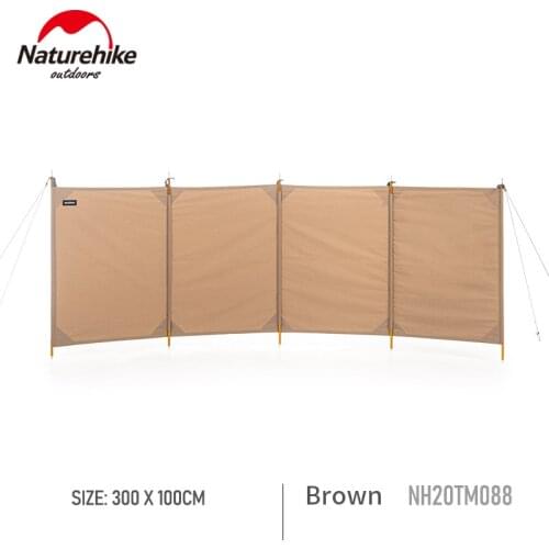 Naturehike Outdoor Wind Proof Windscreen Cotton Windproof Screen Camping Picnic BBQ Barbecue Cooking Windshield