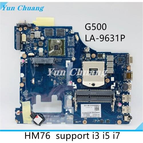 VIWGP GT LA-9631P MAIN BOARD For Lenovo G500 15.6 inch Laptop Motherboard HM76 DDR3 HD8570M Video card