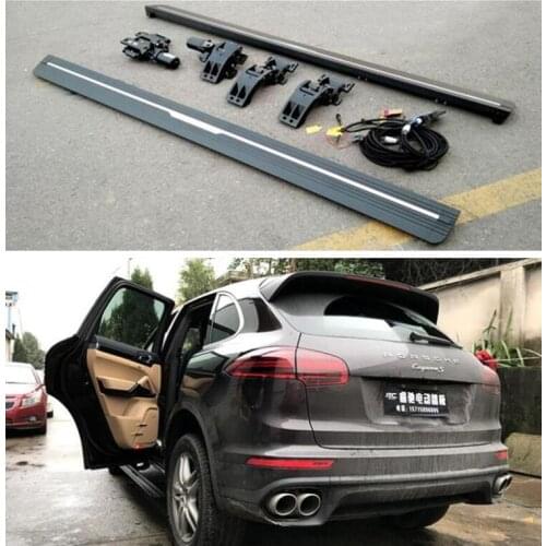 High Quality Electric Motor Pedal Running Board Side Step Bar Nerf For Porsche Cayenne 2011--2022