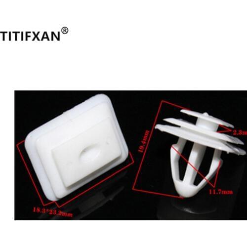 10PCS Car dashboard windshield under guard clip for Mazda 3 6 M3 M6 Haima Family plastic fasteners