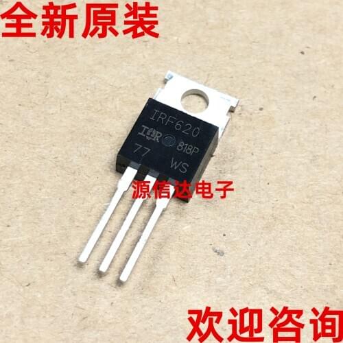 New original IRF620PBF IRF620 TO-220 MOS tube n-channel 200 5.2A, imported from stock