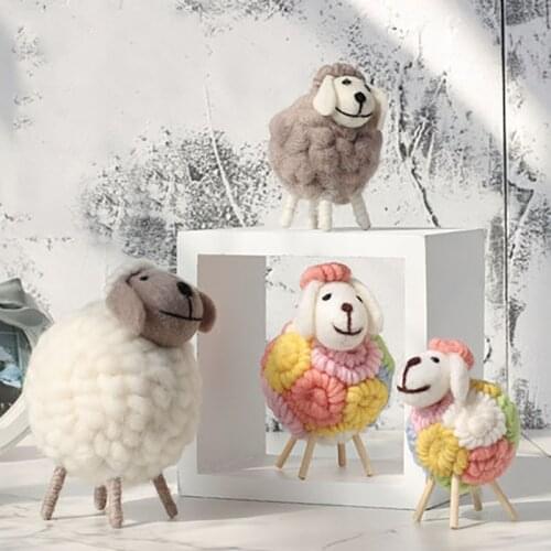 Home Decoration Accessories Wool Felt Office Desktop Decoration Adornos Para Casa Creative Girl Cute Bedroom Childrens Room
