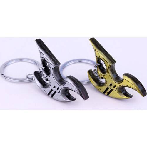 Dongsheng Fashion New Style Games StarCraft 2 Metal Keychain 2 Color Keychain Pendant Gift For Friends