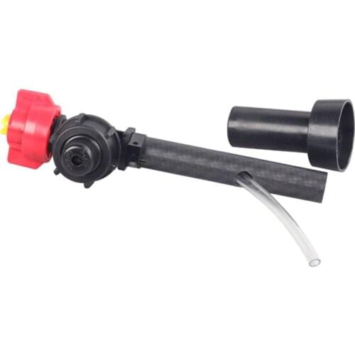 Double nozzle nozzle spray system for agricultural and agricultural plant protection drones fan-shaped Y-shaped 14MM carbon tube