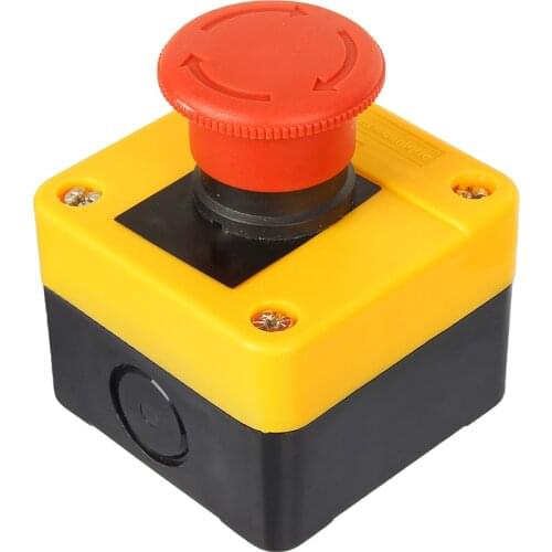 E-stop Push Button Switch Emergency Stop Switch Emergency Stop Switch Button Box One Normally Open And One Normally Closed